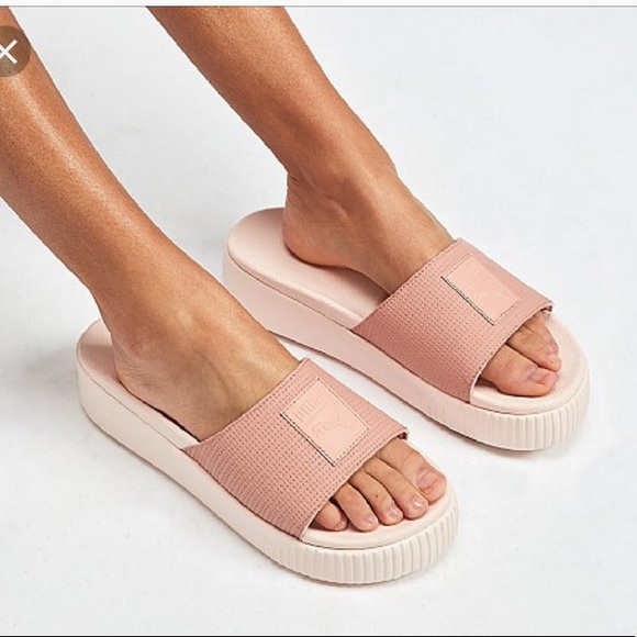 Puma Shoes - Puma slides - NEVER WORN. Tag attached